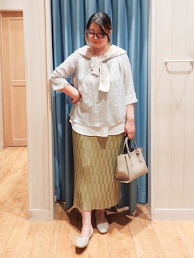 れーやんさん（レディース・168cm）の春コーディネート