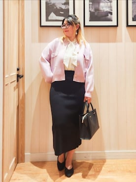 れーやんさん（レディース・168cm）の冬コーディネート