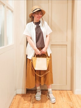 れーやんさん（レディース・167cm）の夏コーディネート