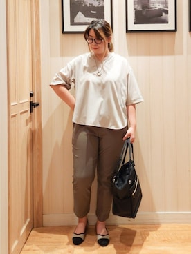 れーやんさん（レディース・168cm）の秋コーディネート