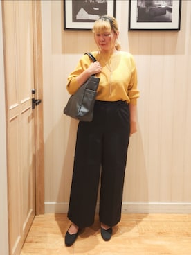 れーやんさん（レディース・167cm）の秋コーディネート