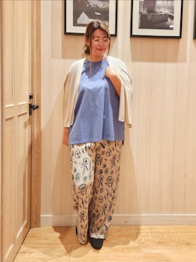 「アイテム（パンプス）」を使った、れーやんさん（レディース・167cm）の夏コーディネート