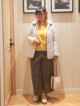 れーやんさん（レディース・168cm）の冬コーディネート