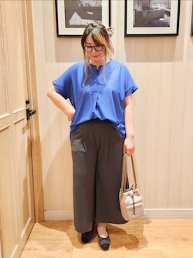 「アイテム（シューズ）」を使った、れーやんさん（レディース・168cm）の夏コーディネート