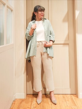 れーやんさん(レディース・167cm)の春コーディネート