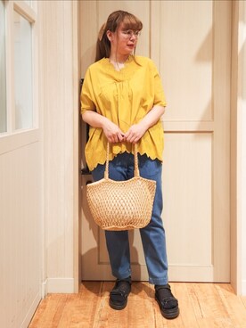 れーやんさん(レディース・167cm)の夏コーディネート