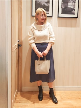 れーやんさん（レディース・167cm）の冬コーディネート