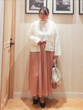 れーやんさん（レディース・168cm）の冬コーディネート