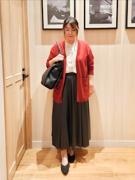 れーやんさん（レディース・168cm）の秋コーディネート