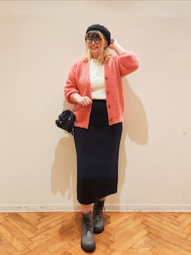 「SHOO・LA・RUE（シューラルー）のアイテム」を使った、れーやんさん（レディース・168cm）の秋コーディネート