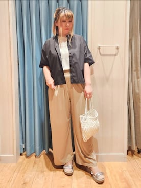 れーやんさん（レディース・168cm）の夏コーディネート