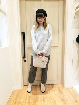 れーやんさん（レディース・167cm）の冬コーディネート