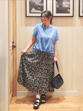 れーやんさん（レディース・168cm）の夏コーディネート