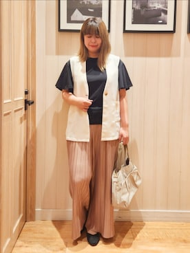「アイテム（パンプス）」を使った、れーやんさん（レディース・167cm）の夏コーディネート