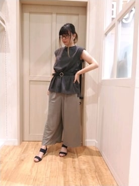 れーやんさん（レディース・167cm）の夏コーディネート