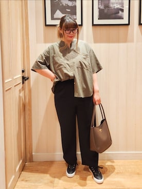 れーやんさん（レディース・168cm）の秋コーディネート