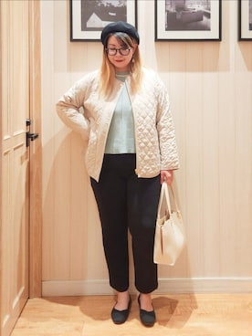 れーやんさん（レディース・168cm）の冬コーディネート