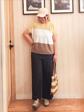 れーやんさん(レディース・168cm)の春コーディネート