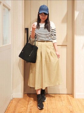 れーやんさん(レディース・167cm)の春コーディネート