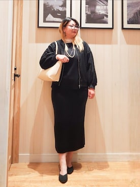 れーやんさん（レディース・168cm）の冬コーディネート