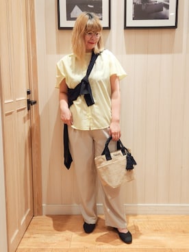 「アイテム（パンプス）」を使った、れーやんさん（レディース・167cm）の夏コーディネート