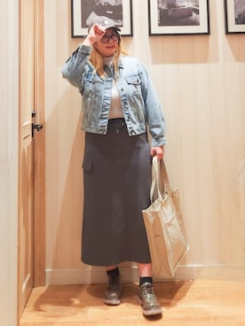 れーやんさん（レディース・168cm）の春コーディネート