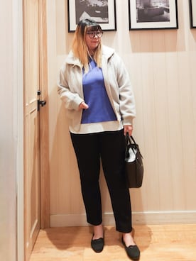 れーやんさん（レディース・168cm）の冬コーディネート