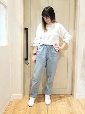 れーやんさん（レディース・167cm）の春コーディネート