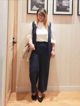 れーやんさん（レディース・168cm）の冬コーディネート