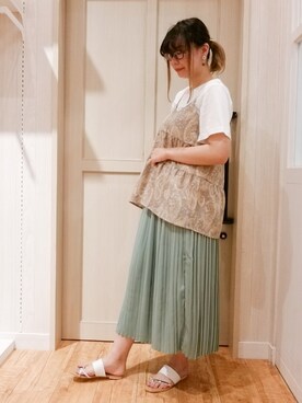 れーやんさん(レディース・167cm)の夏コーディネート