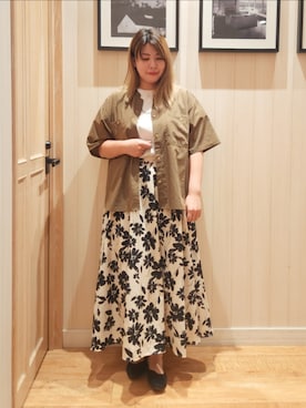 「SHOO・LA・RUE（シューラルー）のアイテム」を使った、れーやんさん（レディース・168cm）の秋コーディネート