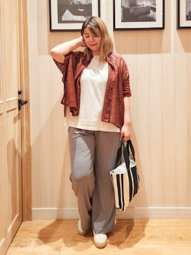 れーやんさん（レディース・167cm）の夏コーディネート