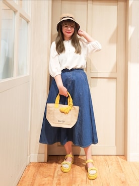 れーやんさん(レディース・167cm)の春コーディネート