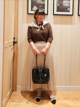 れーやんさん（レディース・168cm）の秋コーディネート