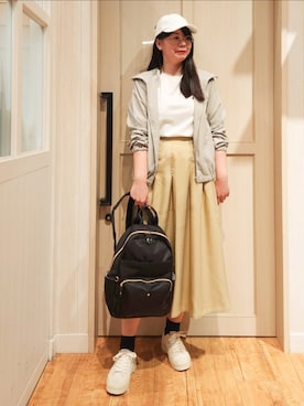 れーやんさん（レディース・167cm）の春コーディネート