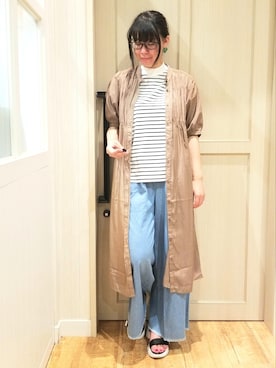 れーやんさん(レディース・167cm)の夏コーディネート