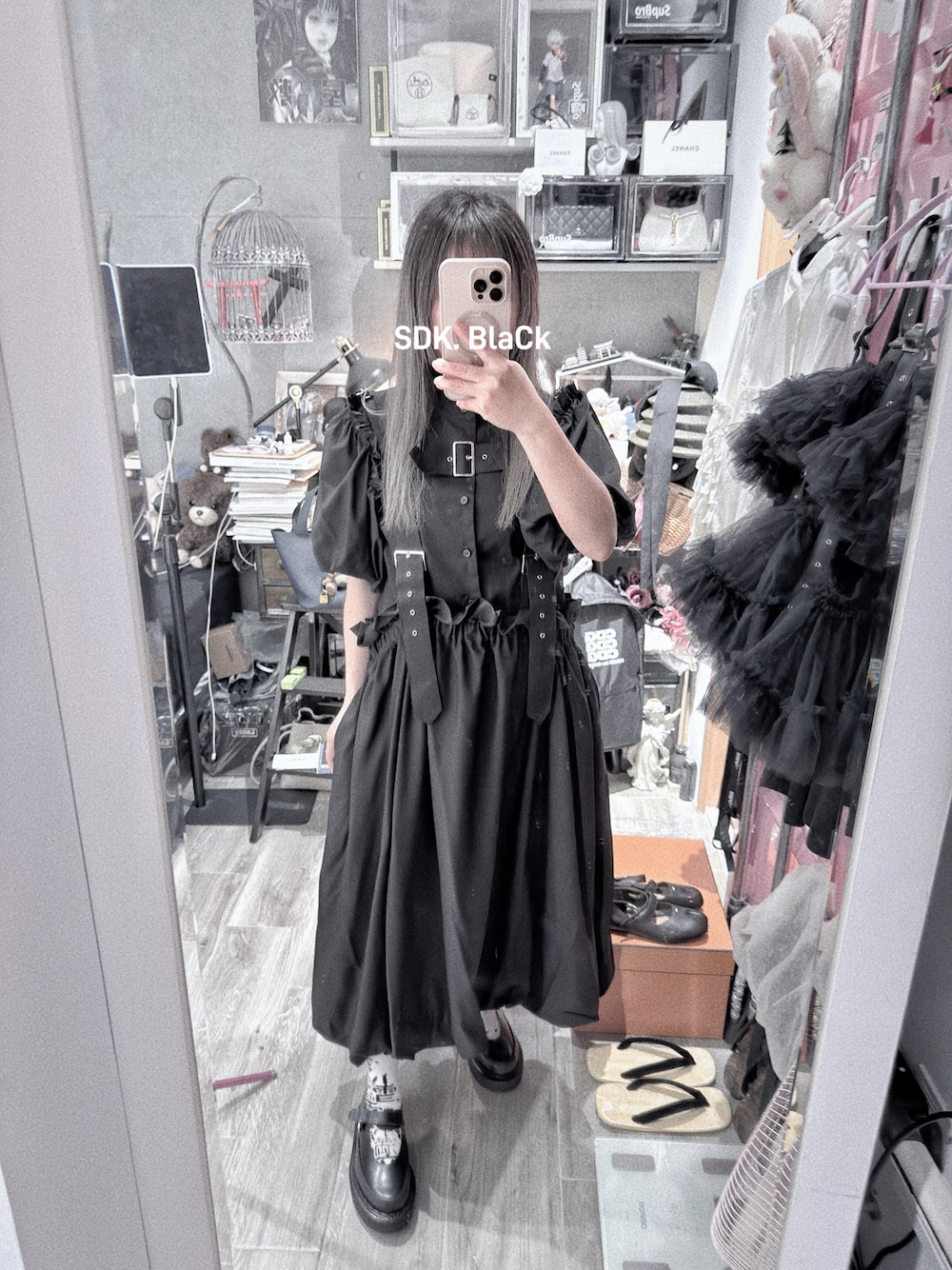 noir kei ninomiya ワンピース　フレア　ドレス noir kei ninomiyaのワンピース/ドレスを使った人気ファッション