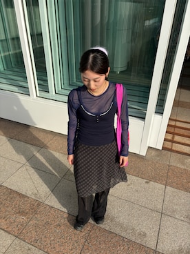 Miyuさん(レディース・162cm)の春コーディネート