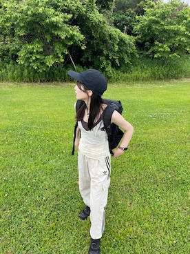 「夏フェス」｜Miyuさん（レディース・162cm）の夏コーディネート