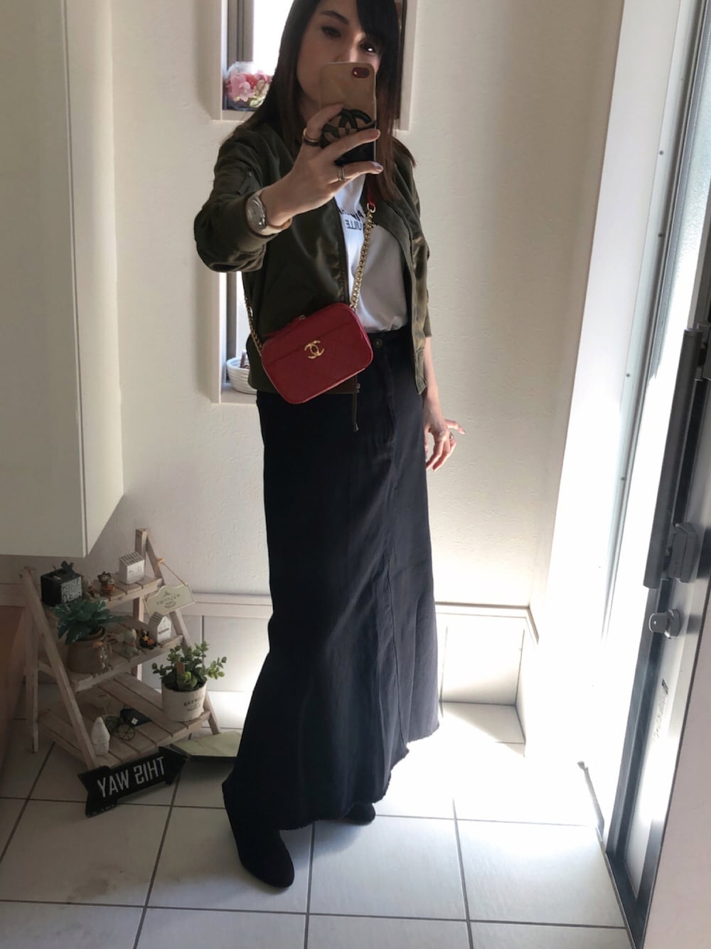 CHANELのボディバッグ/ウエストポーチ（レッド系）を使った人気