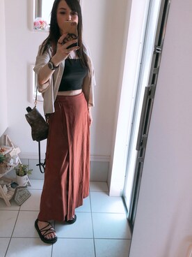 kiriさん（レディース・160cm）の夏コーディネート