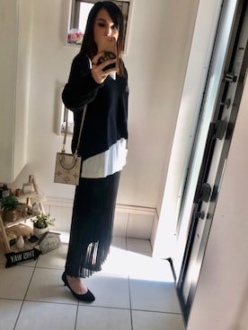 「アキコーデ」｜「アイテム（PC・スマホグッズ/家電）」を使った、kiriさん（レディース・160cm）の秋コーディネート