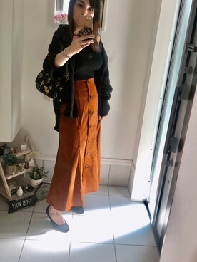 kiriさん（レディース・160cm）の秋コーディネート