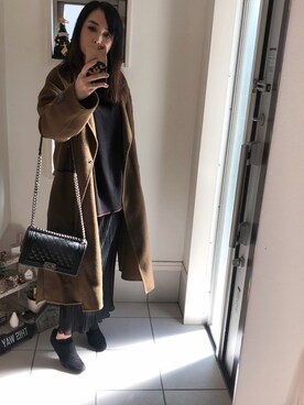 kiriさん（レディース・160cm）の冬コーディネート