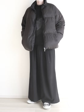 「アイテム（ダウンジャケット/コート）」を使った、Yuiさん（メンズ・169cm・20代）の秋コーディネート