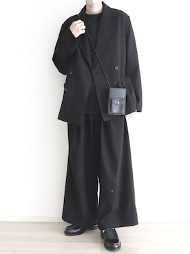 「アイテム（テーラードジャケット）」を使った、Yuiさん（メンズ・168cm・20代）の秋コーディネート