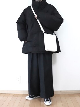 「WEGO（ウィゴー）のアイテム（ダウンジャケット/コート）」を使った、Yuiさん（メンズ・168cm）の冬コーディネート