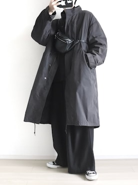 「アイテム（ボディバッグ/ウエストポーチ）」を使った、Yuiさん（メンズ・169cm・20代）の秋コーディネート