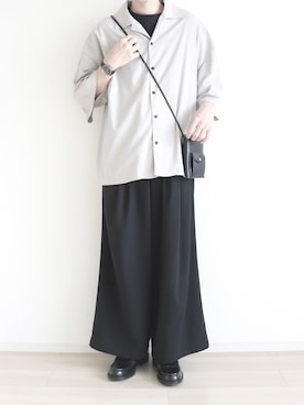 「アイテム（ショルダーバッグ）」を使った、Yuiさん（メンズ・169cm・20代）の夏コーディネート