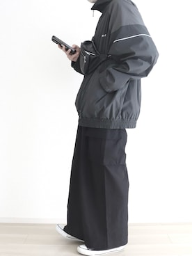「アイテム（ボディバッグ/ウエストポーチ）」を使った、Yuiさん（メンズ・168cm）の秋コーディネート